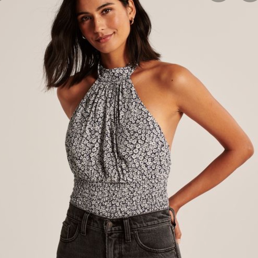 ABERCROMBIE & FITCH halter top NWT